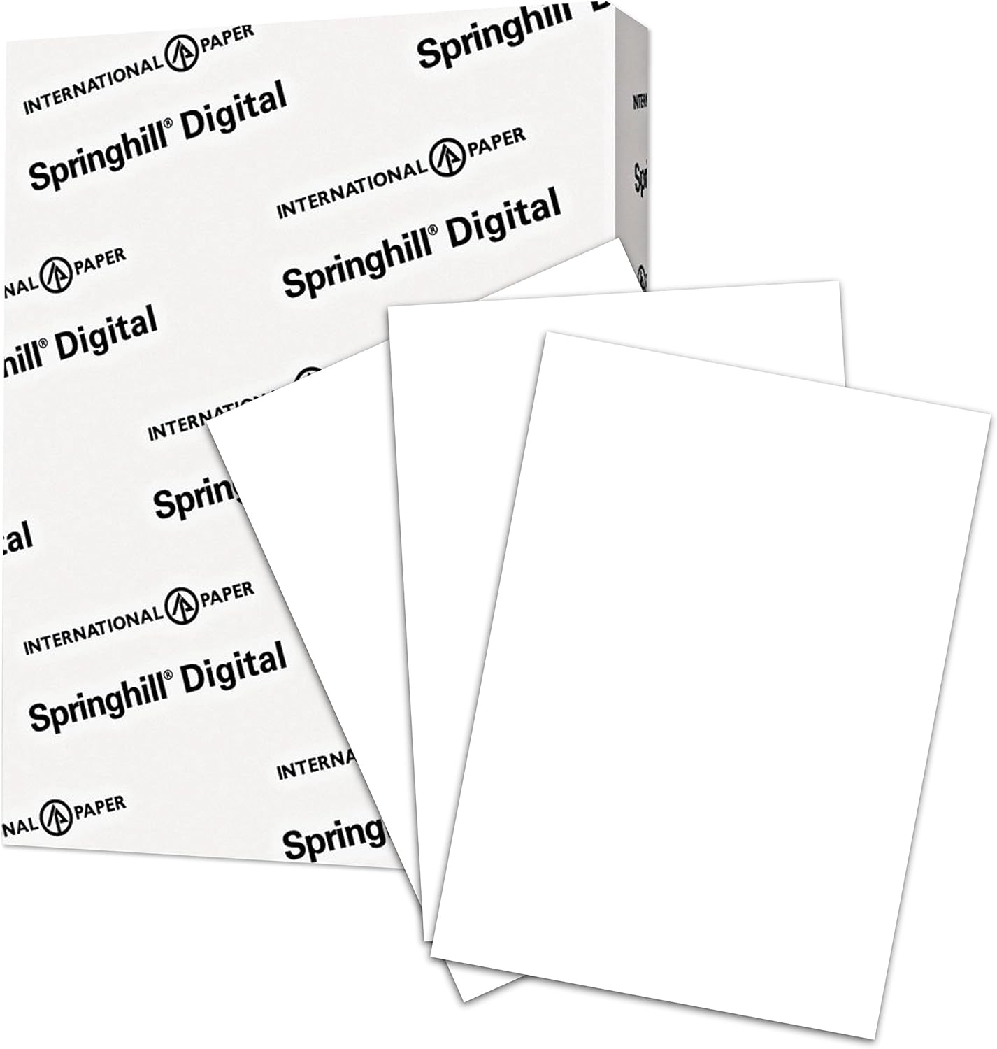 Springhill White Cardstock Paper, 67lb Vellum Bristol, 147gsm, 8.5 x 11 card stock, 1 Ream / 250 Sheets - Lightweight Cardstock with Vellum Finish (016000R) : Touch Screen Tablet Computer Cases : Office Products