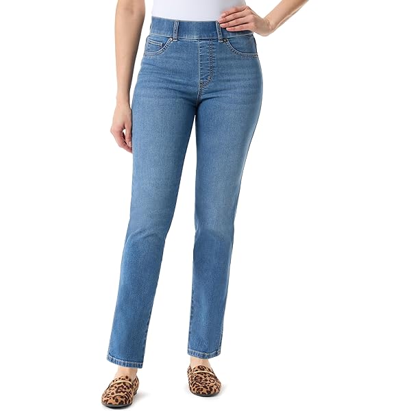 Gloria Vanderbilt Women's Amanda Pull On Capri Plus, Essen, 16 Plus