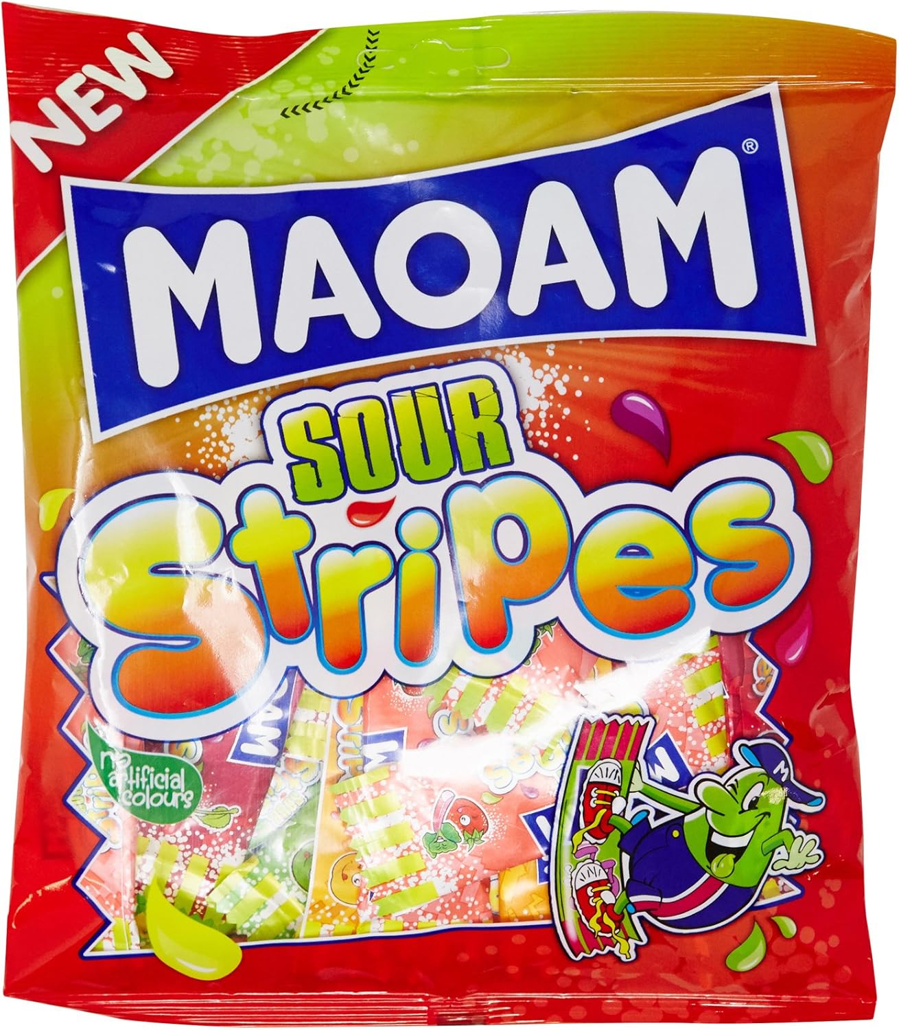 Maoam Sour Stripes, 160g Amazon.co.uk Grocery