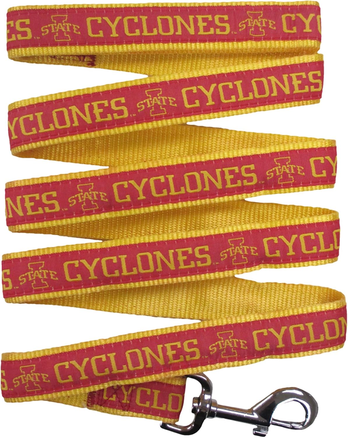 Pets First Collegiate Pet Accessories, Dog Leash, Iowa State Cyclones, Medium