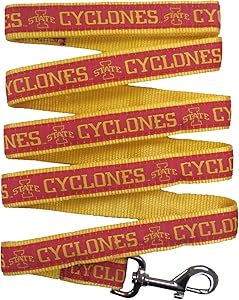 Pets First Collegiate Pet Accessories, Dog Leash, Iowa State Cyclones, Medium