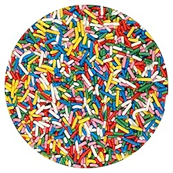 Rainbow Sprinkles Jimmies 1.98 Pounds