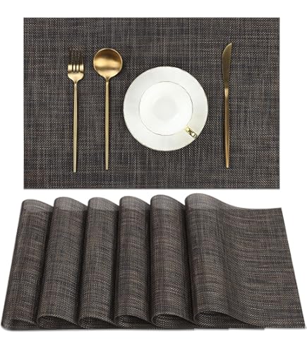 SIXHOME Non-Slip Kitchen Runner Mats - Washable, Absorbent & Stain