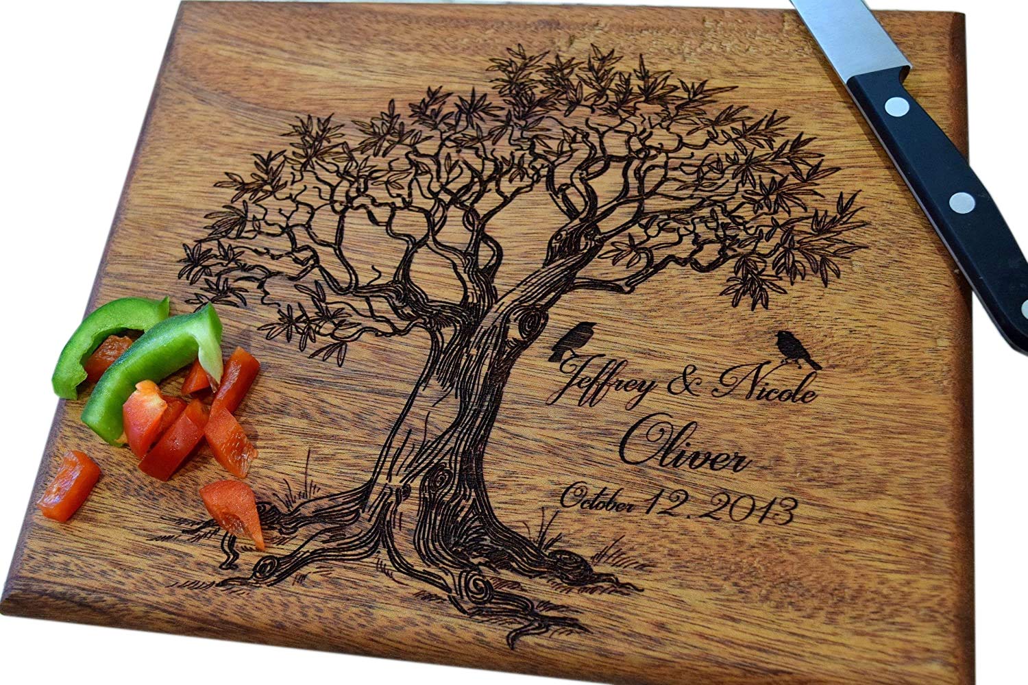Tree Cutting Board Cutting Boards Personalized Cutting