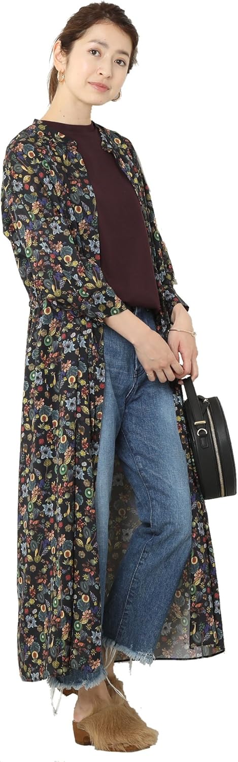 ビューティ ユース ユナイテッドアローズ Beauty Youth United Arrows By リバティプリント シャツワンピース 2way 0900 Black 09 Free ワンピース チュニック 通販 Amazon