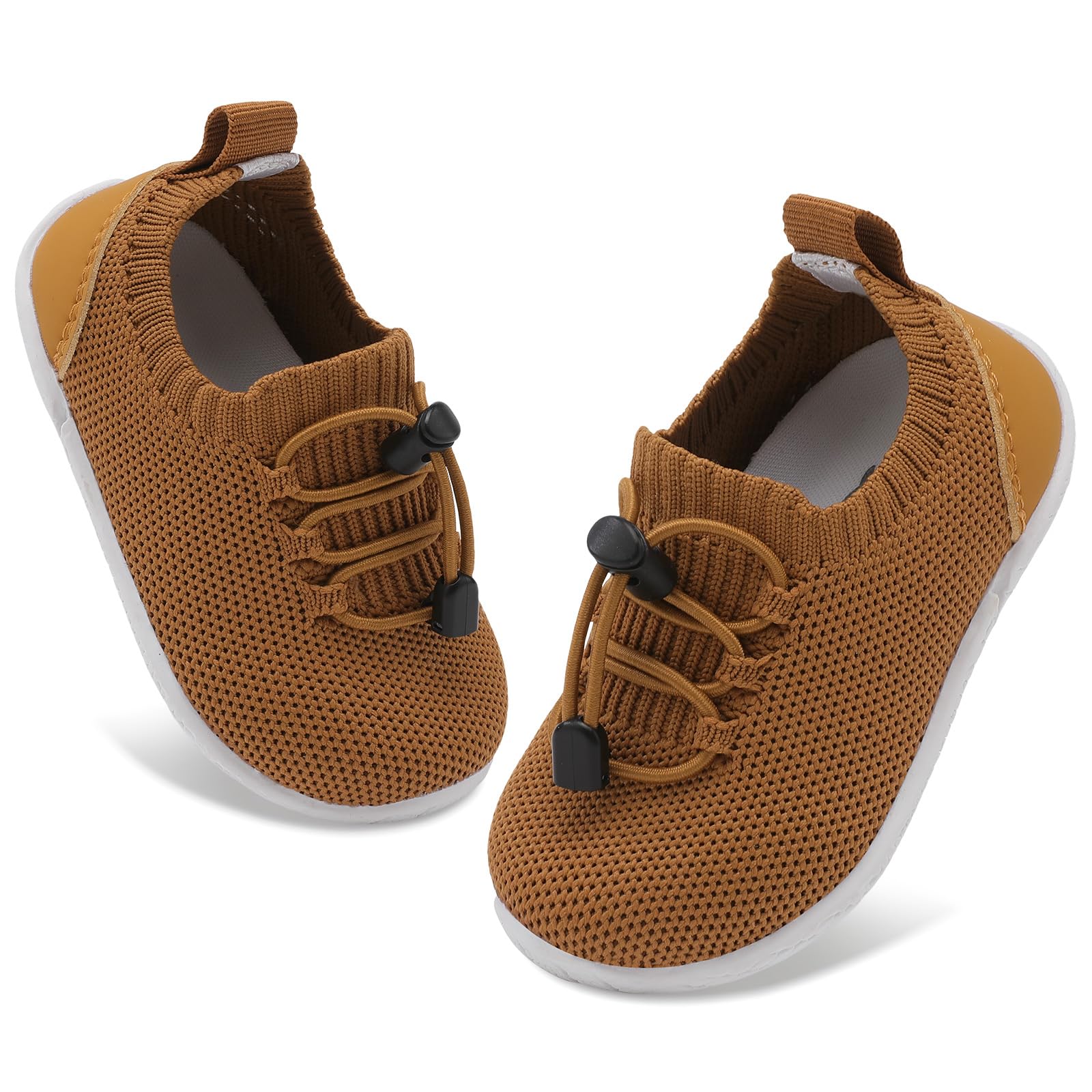 FEETCITY Baby Shoes Boys Girls First Walking Shoes Infant Crib Shoes