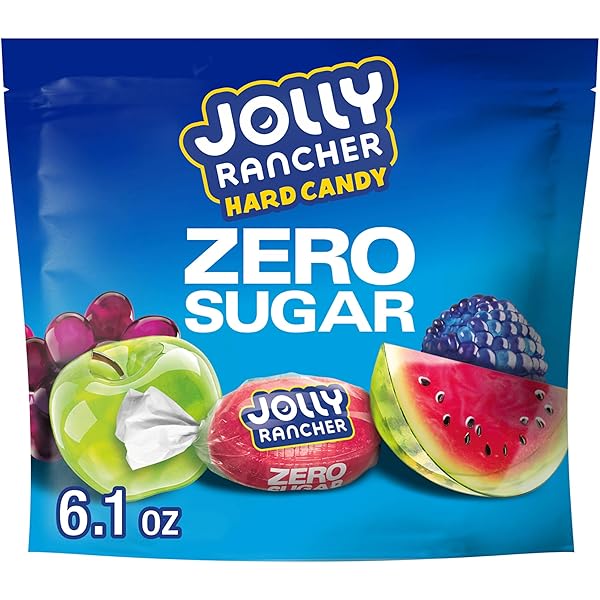 JOLLY RANCHER ZERO SUGAR ASSORTED FRUIT FLAVORED HARD...