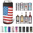 Frost Buddy Universal Buddy Can Cooler - Fits All - For Regular 12 & 16 oz or Slim-Size Bottles - Insulated Double-Walled Stainless Steel (Merica)