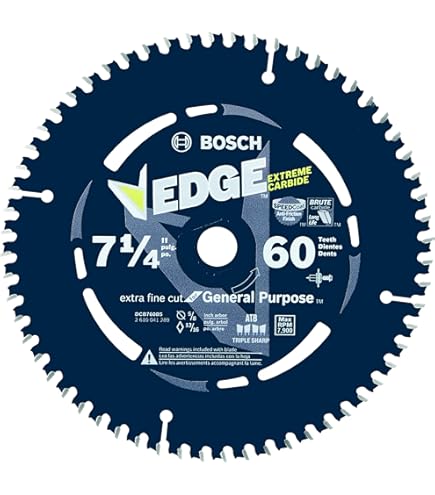 DEWALT Circular Saw Blade, 7 1/4 Inch, 140 Tooth, Wood