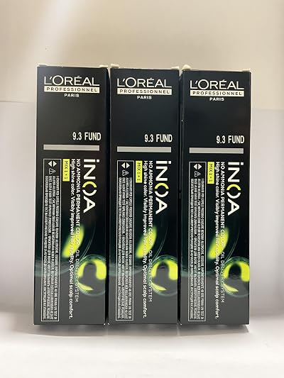 LOréal Professionnel Inoa 6 Dark Blonde 3 x 60 ml No Ammonia