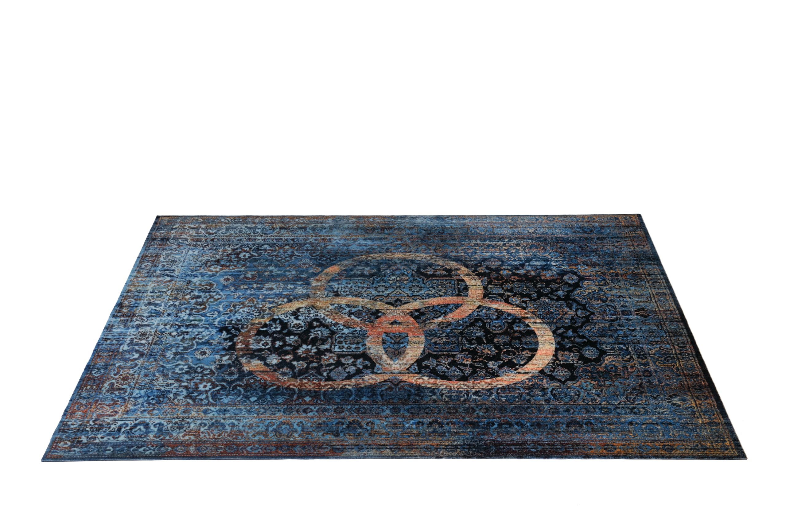 DRUM N BASE Vintage Stage Rug (Large) - Bonzo