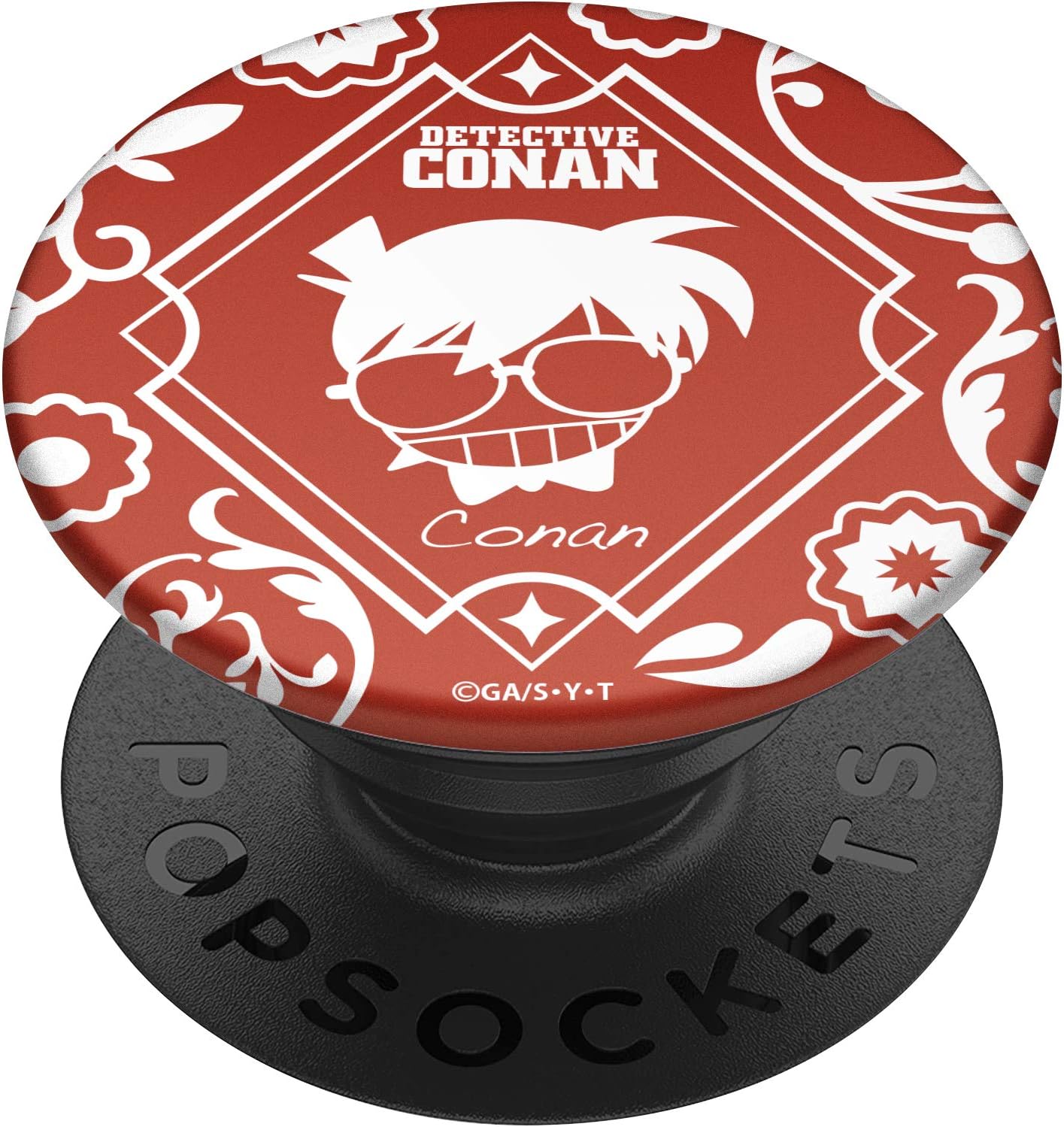 Amazon 名探偵コナン ポップソケッツ 江戸川コナンver スマートウォッチアクセサリ 通販