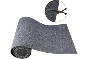 TIMHAKA Cat Scratching Mat, 78.7"x15.8" Cat Scratch Mat, Cat Carpet Replacement for Cat Tree Shelves, Trimmable Self-Adhesive Cat Couch Protector, Easy Use for Cat Wall Furniture and Scratcher Posts