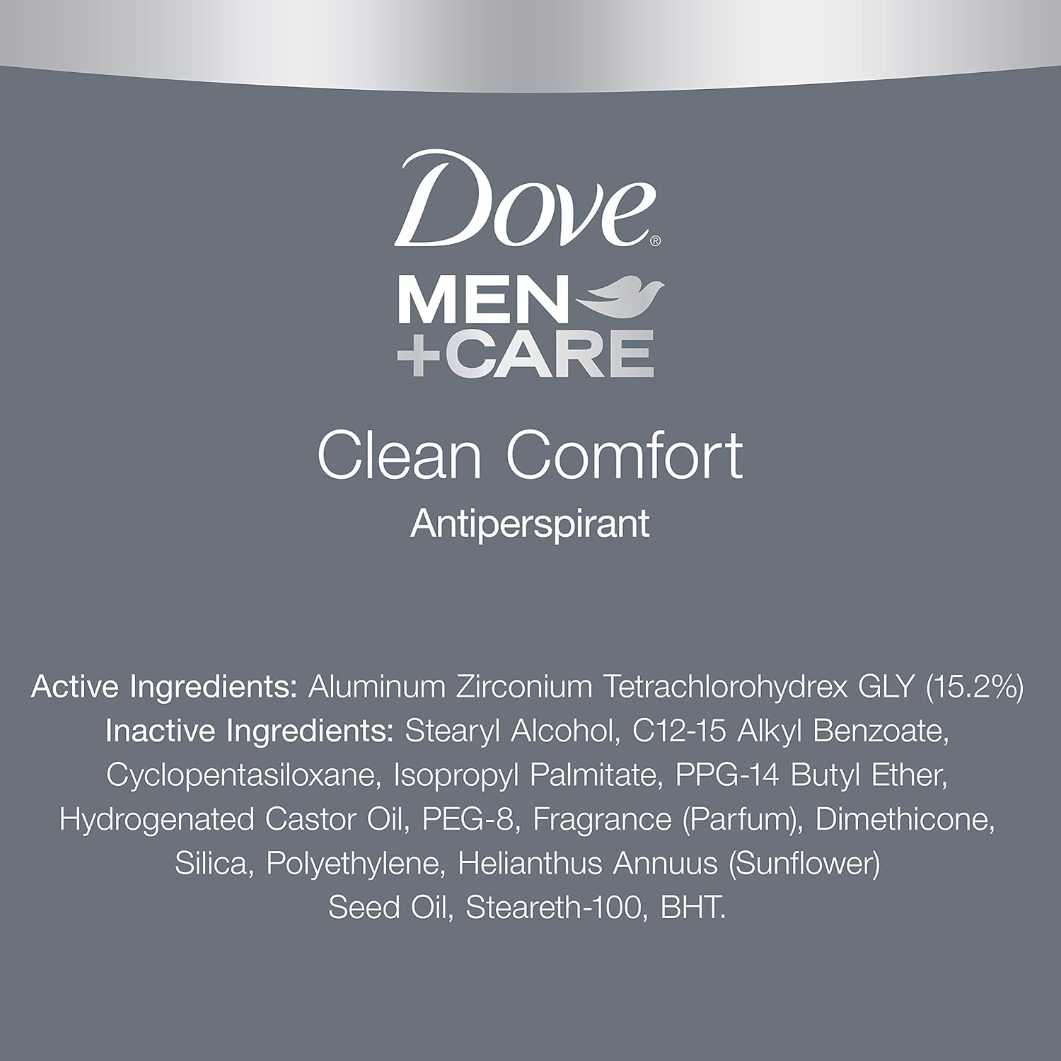Dove Men+Care Antiperspirant Deodorant Stick Clean Comfort 2.7 oz 4 count : Beauty