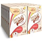 Wyler's Light Singles To Go Powdered Drink Mix, Vanilla, 96 Packets | Sugar Free, Watertok Powdered Drink Mix Packets, Water Flavoring Packets, Hydration Support, 12 Boxes with 8 Packets Each
