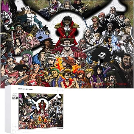 Amazon One Piece ジグソーパズル 1000ピース Diy 絵画 学生 子供 大人 Jigsaw Puzzle 木製パズル 溢れる想い おもちゃ 幼児 アニメ 漫画 壁飾り 入園祝い 新年 ギフト 誕生日 クリスマス プレゼント 贈り物 ジグソーパズル おもちゃ