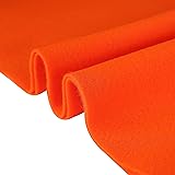 Acrylic Orange Felt Fabric 72" X 36" Felt by The