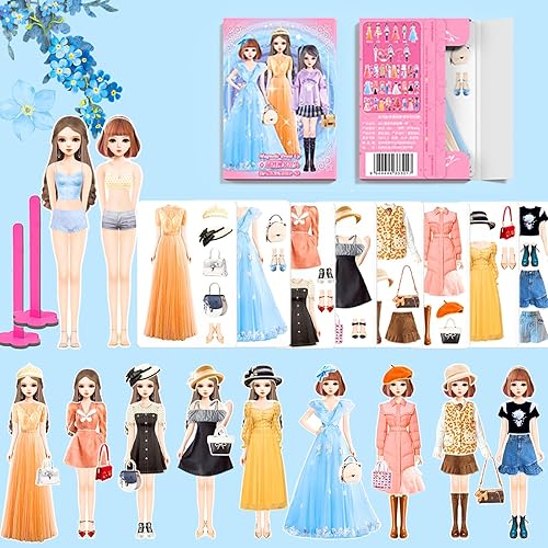 Magnetic Dress Up Dolls, Magnetic Doll Dress Up Kits Magnetic