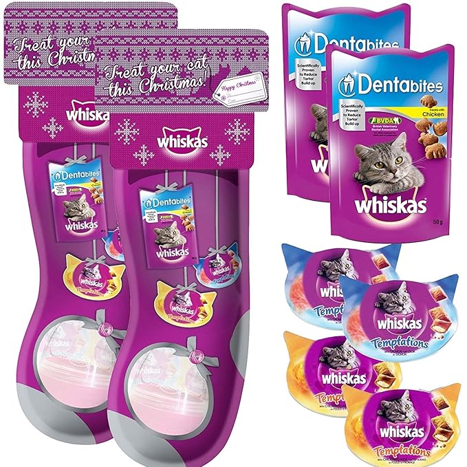 Whiskas Weihnachtskatze-Strumpf-Festlichkeiten