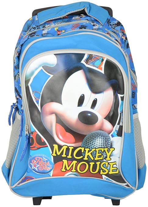 mickey mouse trolley school bag