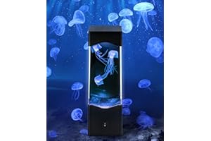 Faithorse Jellyfish Lamp, Multi-Color Jelly Fish Night Light Lamp, Lava Lamp Home Decor Gifts for Kids and Adults, Perfect Ad