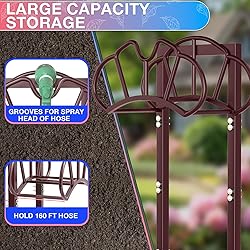 Qatsrin New Garden Hose Holder, Super Stable Water