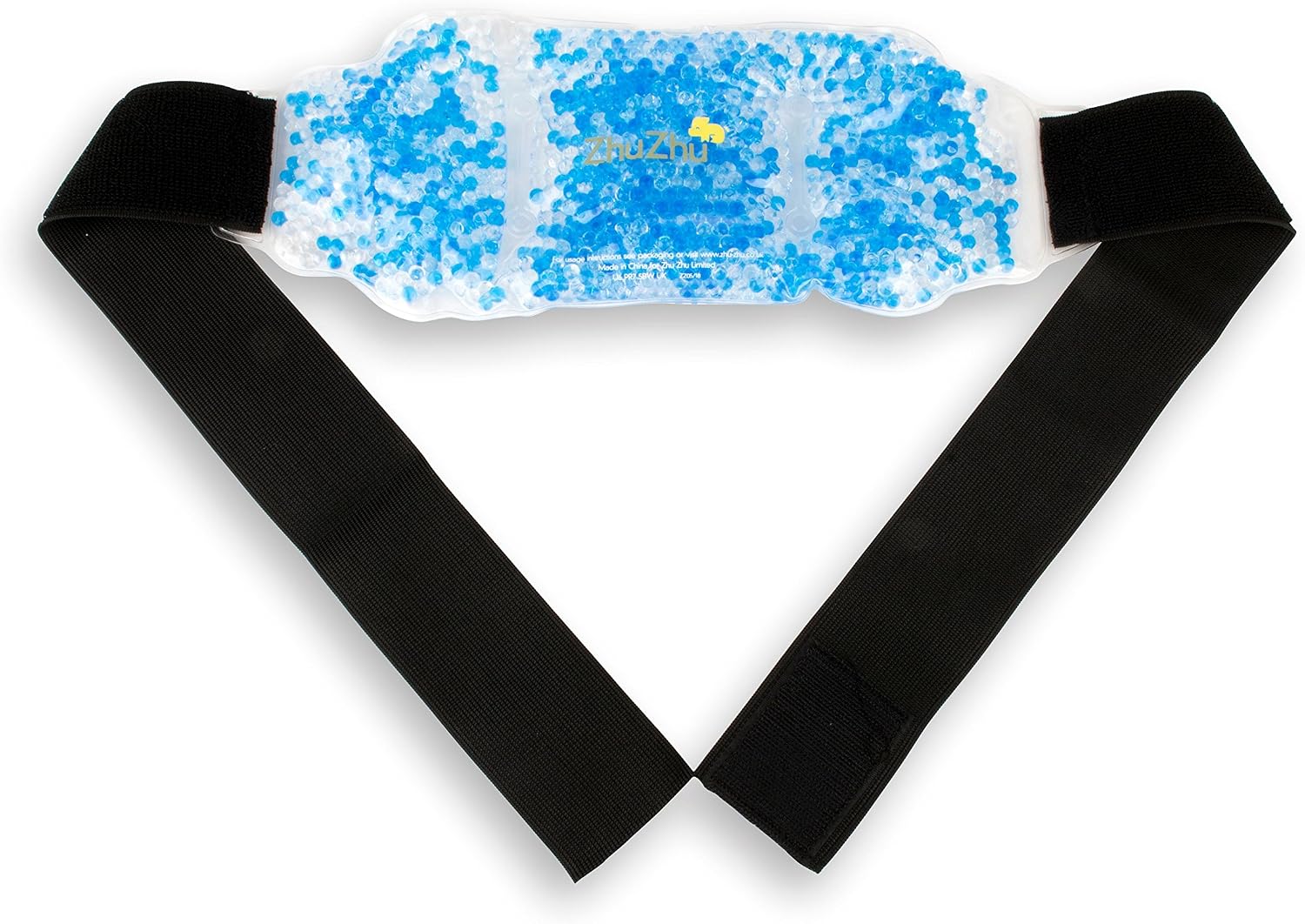 Zhu-Zhu Lower Back Hot & Cold Pack Therapeutic Gel Beads, Back Pain Relief Wrap