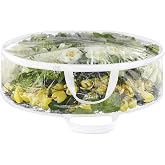 Whitmor Clear Wreath Storage Container with Tear Resistant PE Material, 30