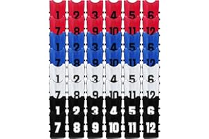 Suhine 48 Pcs Soccer Penny for Sports Assorted Colors Soccer Scrimmage Vests Team Practice Jersey for Adults Kids