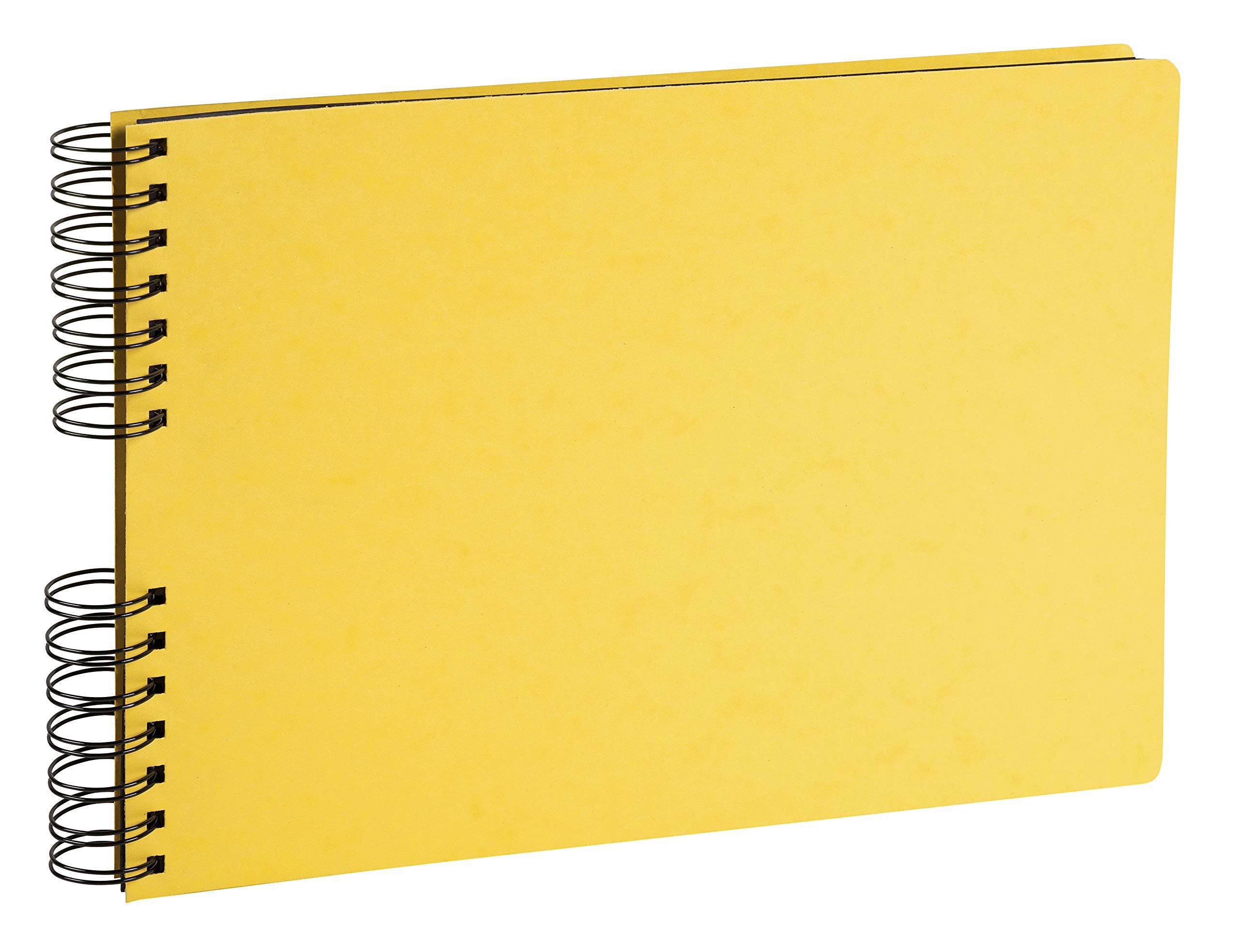 Exacompta - Ref 16540E - Aquarel Collection - Photo Album - 32 x 22cm, Spiral Bound, 50 Black Thick Card Pages, Laminated Cover - Assorted Pastel Colours