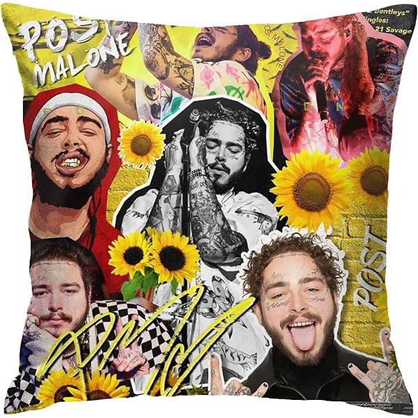 Amazon.com: Post Malone Collage Throw Blanket,Singer 3D Print Super Soft  Flannel Bed Blanket, Cozy Warm Blanket for Living Room Bedroom Couch Sofa  Indoor Camping Decor Singer Merch Gift 60x50 in : Home