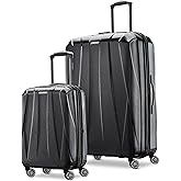 Samsonite Centric 2 Hardside Expandable Luggage with Spinner Wheels, 2-Piece Set (20/28),Black