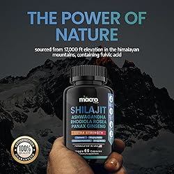 MACRO VITAL Pure Himalayan Shilajit for Men and