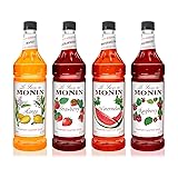 Monin - Summer Variety Pack, Fruit Flavored