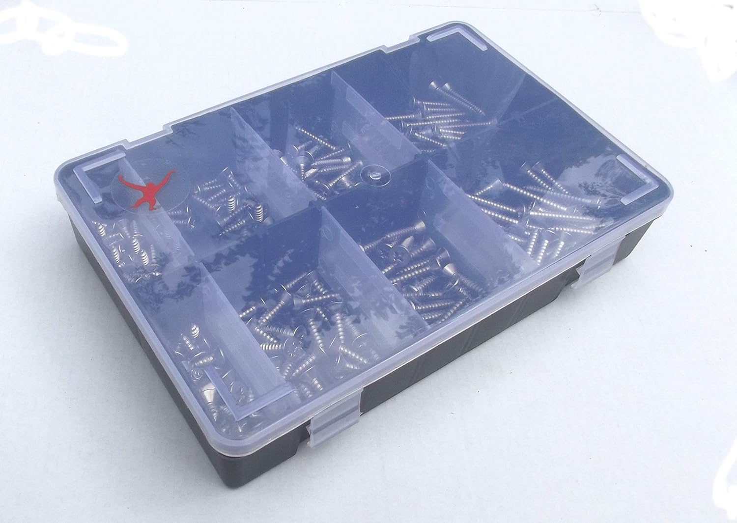 200 Assorted Countersunk Pozi Self Tapping Screws - Image 5