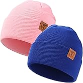 OZERO Knit Beanie Hats Men: Slouchy Cuffed Winter Hats for Women - Warm Skull Caps Cold Ski, Snow, Hunting Beanies