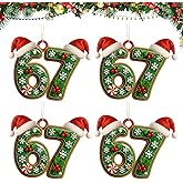 67 Ornament - 4Pcs Santa Says Six Seven Christmas Ornament, 67 Christmas Ornament, Funny 67 OrnamentDecor Christmas Tree Hanging Ornaments, Six SevenOrnament(4pcs)