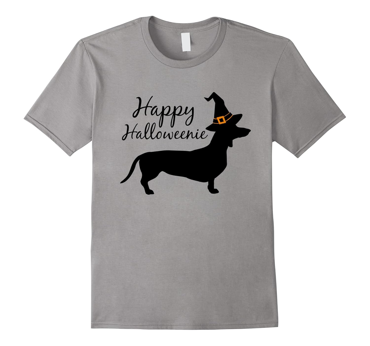 Happy Halloweenie Dachshund Wiener Dog Halloween T-shirt-T-Shirt