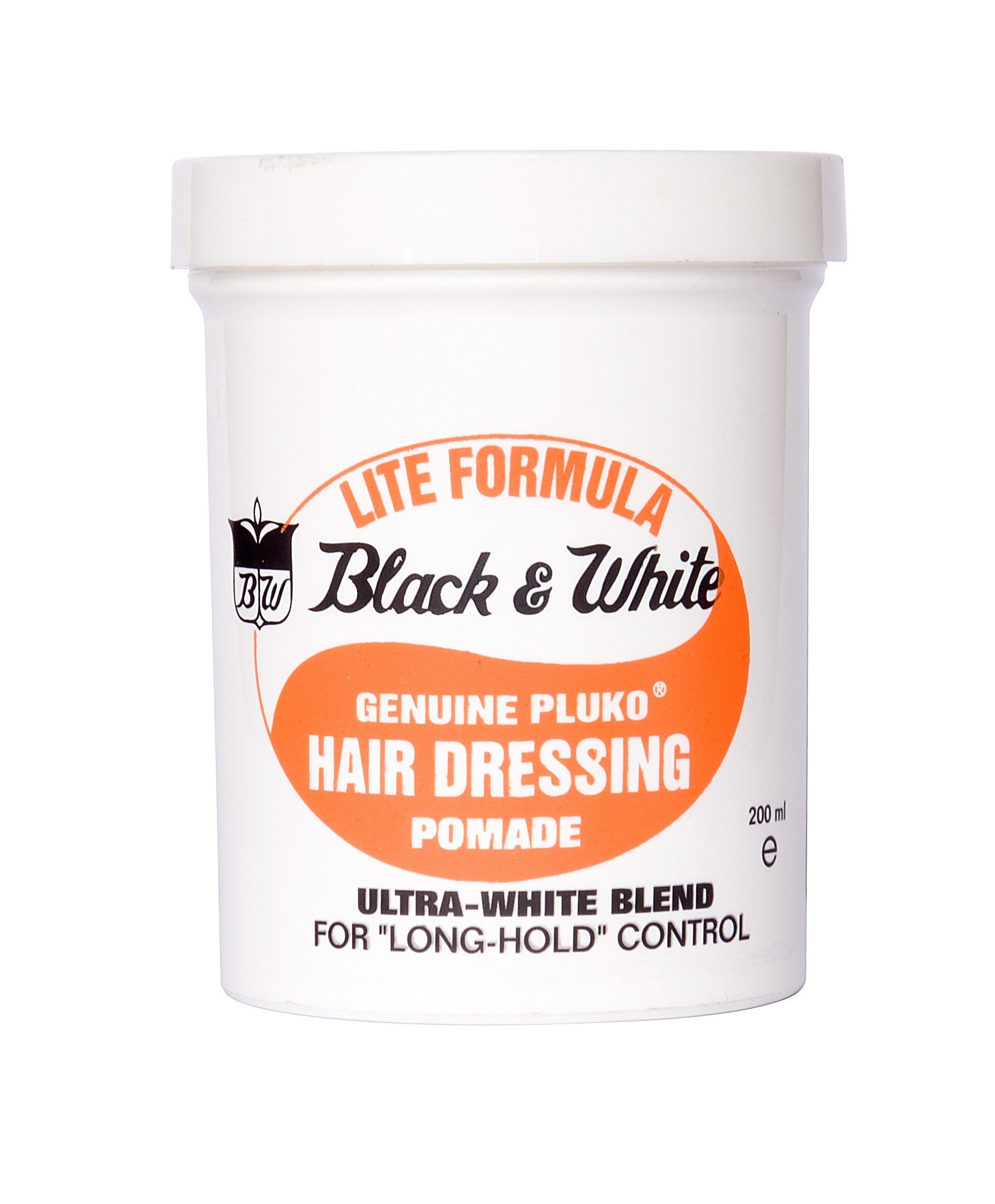Black and White Lite Pomade 200ml