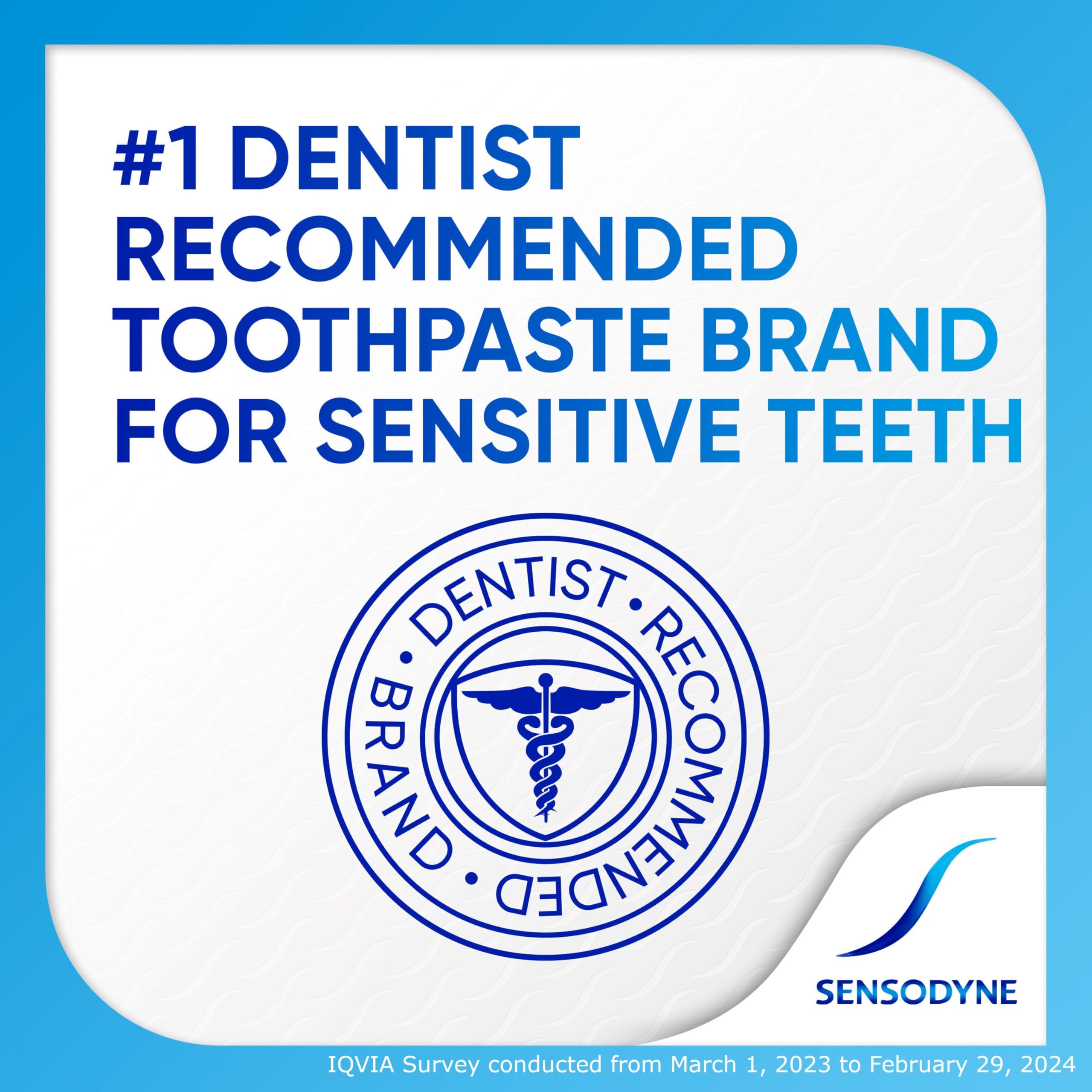 Sensodyne Complete Protection Sensitive Toothpaste For Gingivitis, Sensitive Teeth Treatment, Extra Fresh - 3.4 Ounces (Pack of 2)
