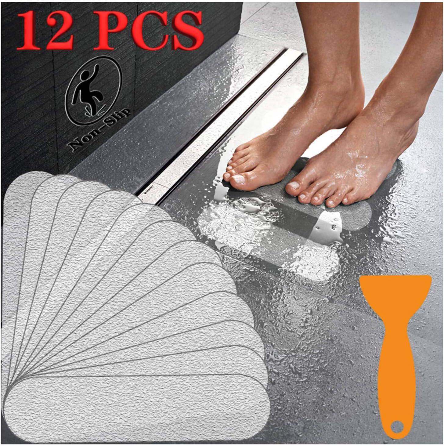 Bathtub Stickers Non Slip, Stickers for Shower Floor, Anti Slip for Bathtub, Bathtub