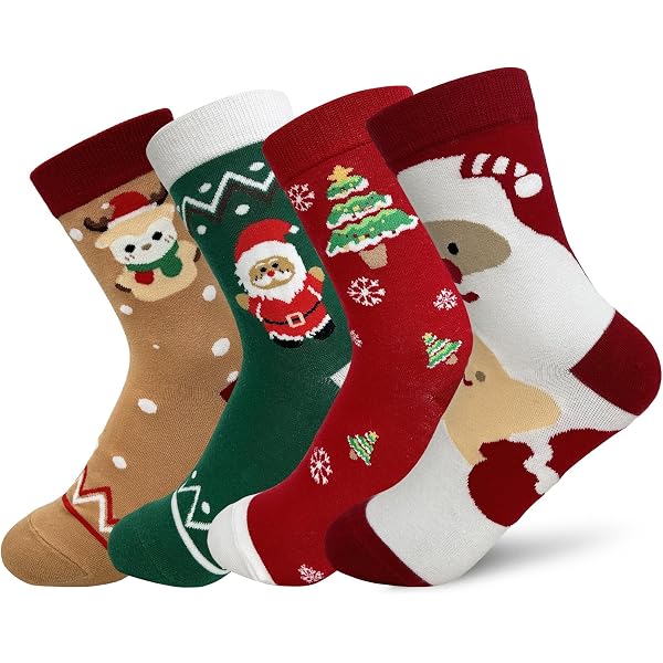 12 Paires De Chaussetttes De Noël Pour Femme – Fun Et Festif !