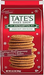 Tate's Bake Shop Gingersnap Cookies, Holiday Cookies, 6.5 oz