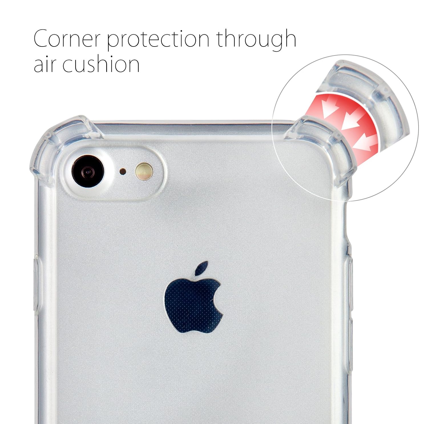 MyGadget Funda Slim para Apple iPhone 7/8 en Silicona Protector de ...