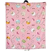 YFFSRJDJ Golden Girls Blanket Gifts 50x60 Inches Cozy and Soft Flannel Throw Blanket Lightweight Golden Girls Merchandise for Couch Bed Sofa Car, Gifts for Women, Pink
