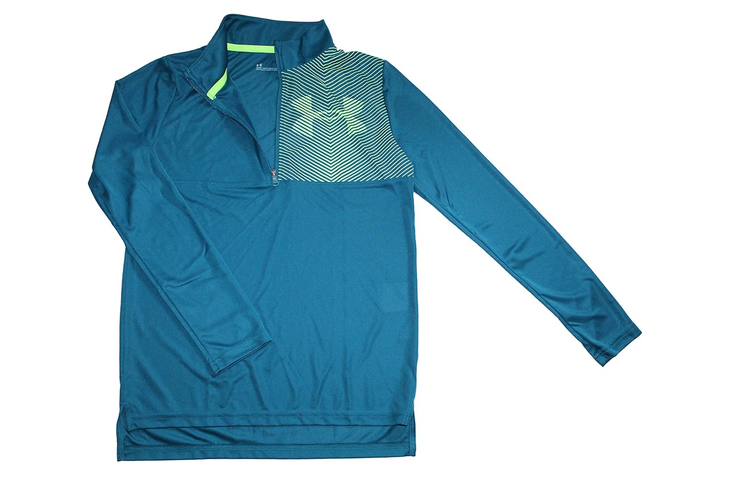 boys under armour half zip