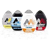 MiO Lemonade (Berry Blast, Orange Tangerine & Black Cherry Naturally Flavored Liquid Water Enhancer Variety Pack, 4 ct Pack,
