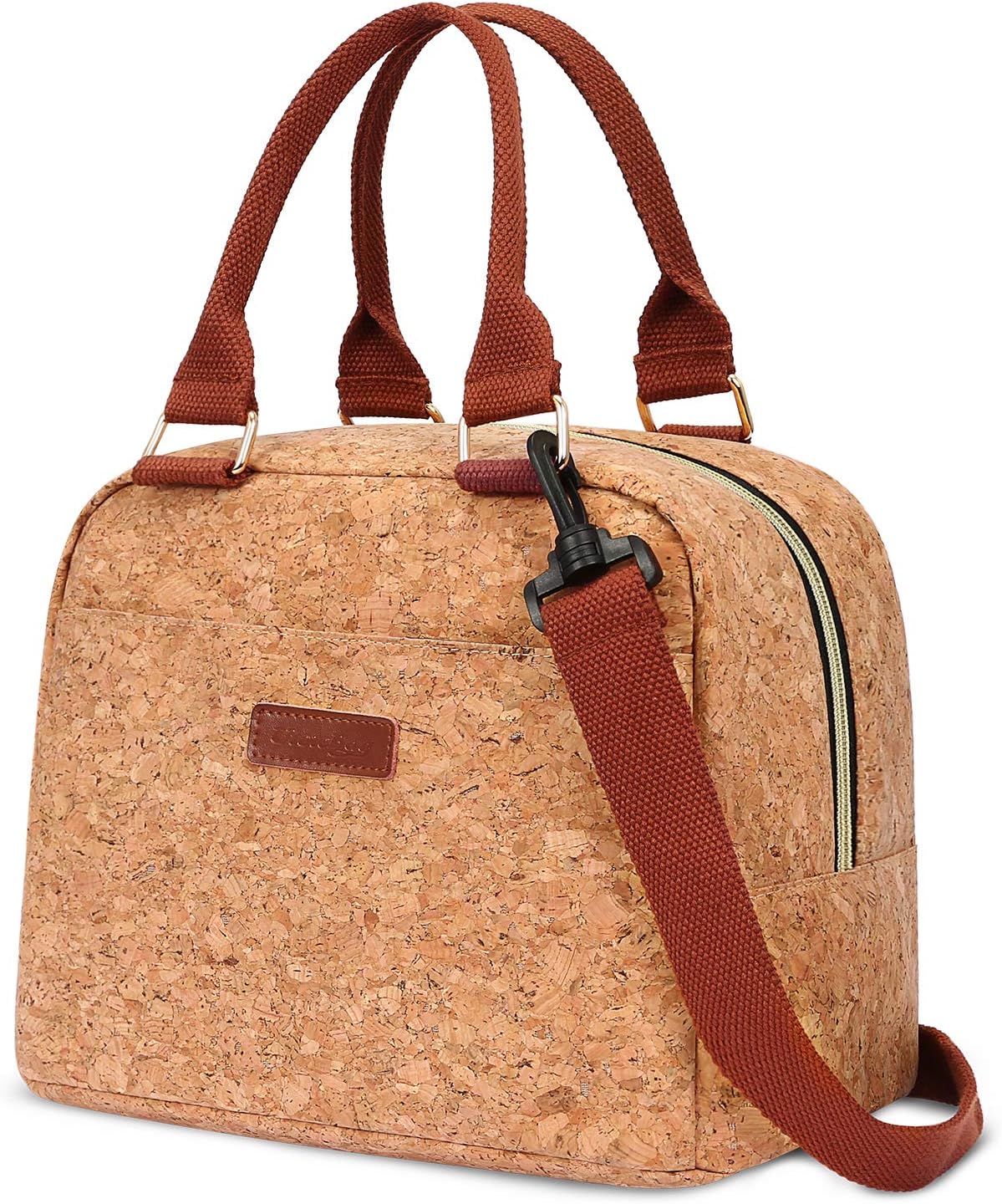 UTOTEBAG Lunch Box for women Insulated Lunch Bag Fashionable Cooler Bag Thermal Lunch Tote with Detachable Shoulder Strap for Work/Picnic/Boating/Beach