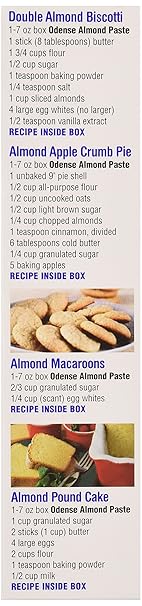 Amazon Com Odense Pure Almond Paste 7 Oz Grocery Gourmet Food