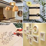 YOUNTHYE 24Pcs A4 Plywood Sheets 300x200x2mm Unfinished Balsa Wood view 6